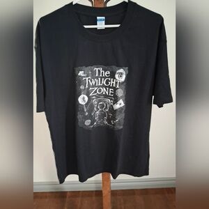 The Twilight Zone Black Mens XL Tshirt. New, Never Worn